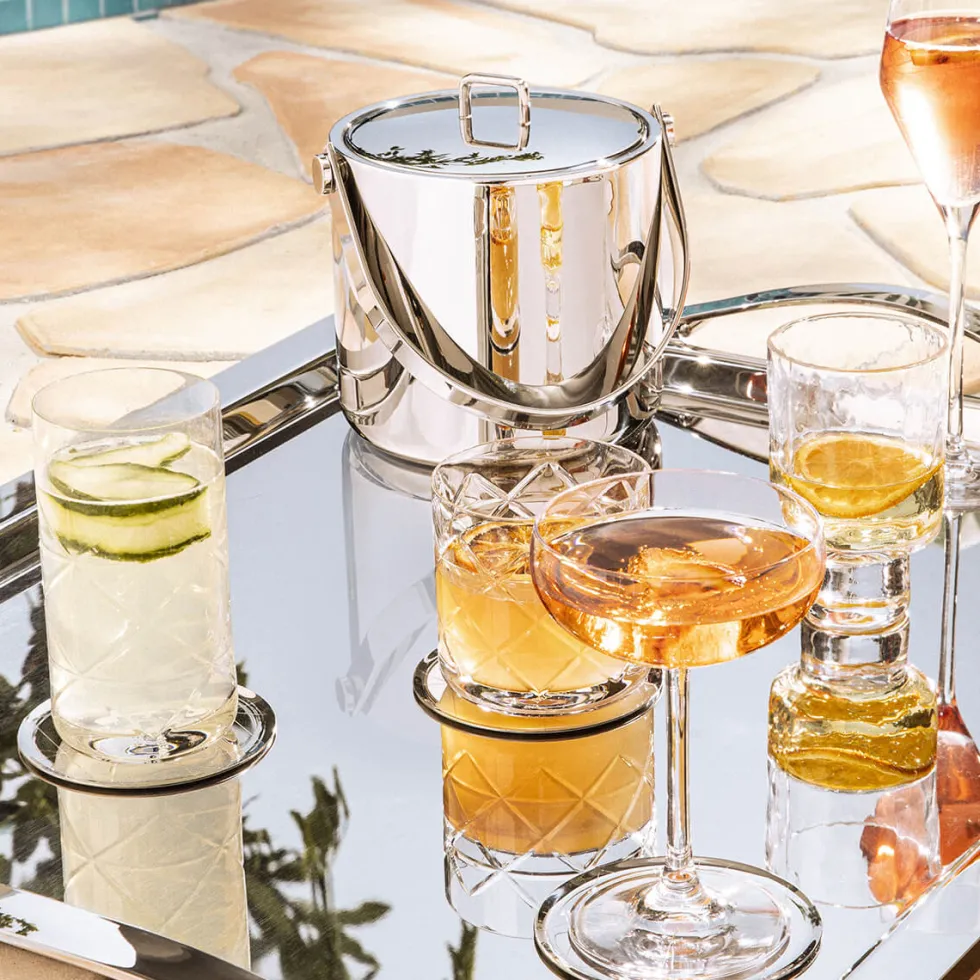 ANYTIME TRANSPARENT Coffret 4 coupes à Champagne 23 cl