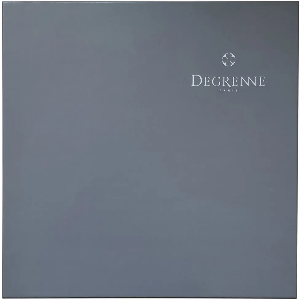ASTREE CISELE MIROIR Coffret 6 couteaux à steak monobloc lame scie