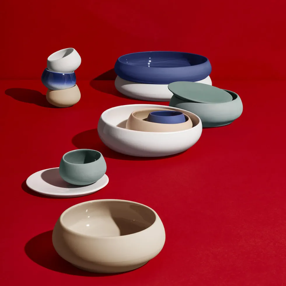 BAHIA ARGILE VERT Mini cocotte biseautée 7 cl