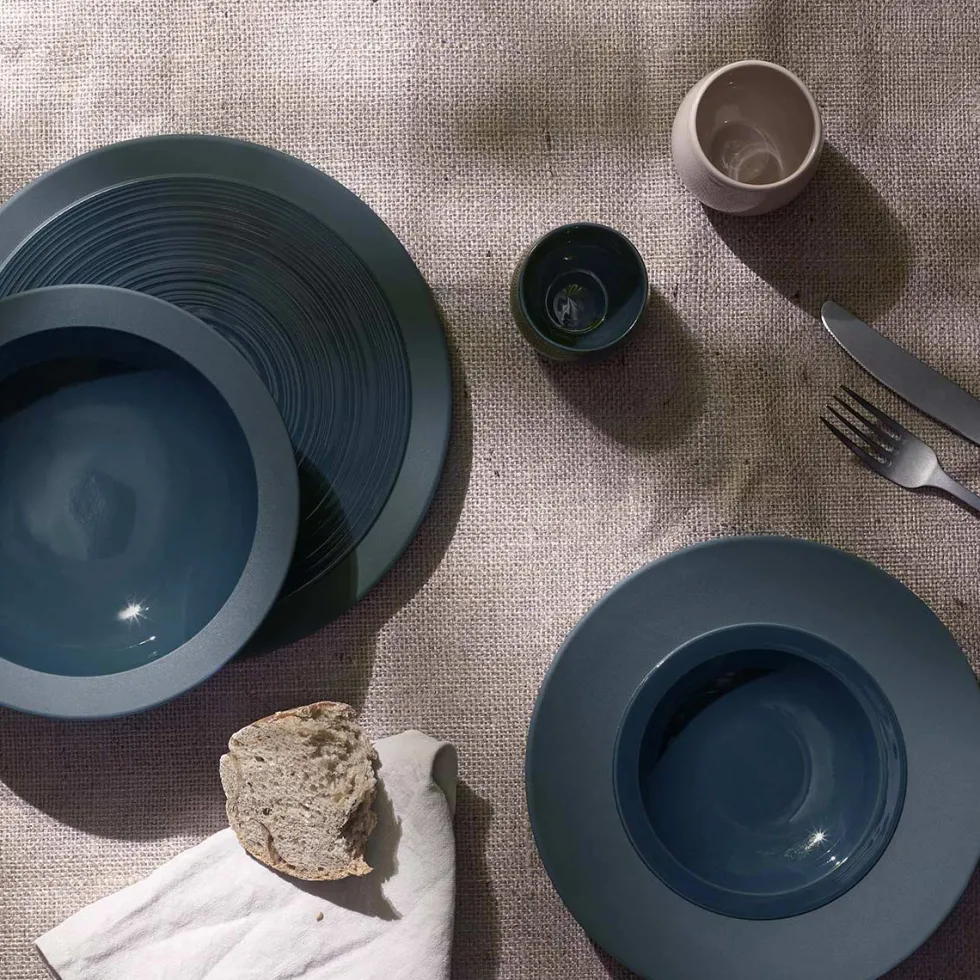 BAHIA BLEU DE ROCHE Assiette creuse 20 cm