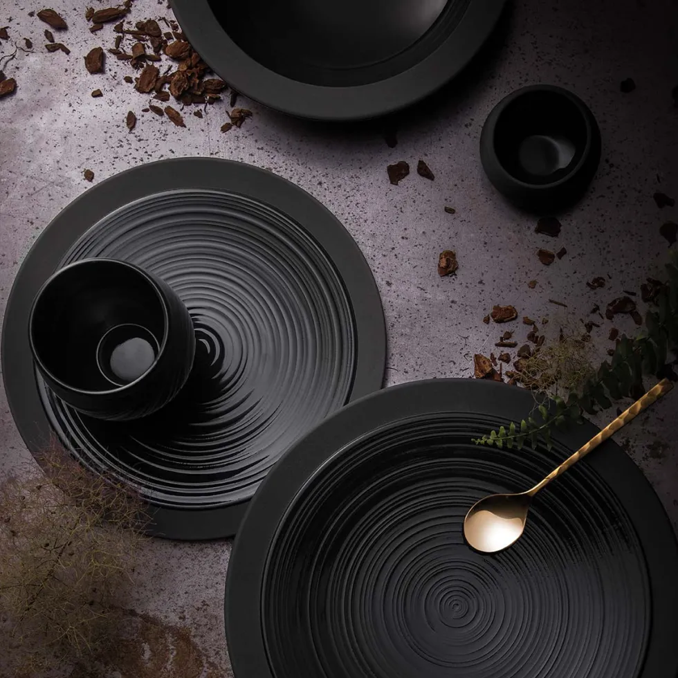 BAHIA ONYX Assiette de présentation 29 cm