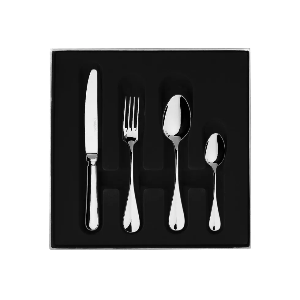 BLOIS MIROIR Colis écrin 50 couverts monobloc lame scie