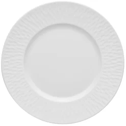 BOREAL SATIN BLANC Assiette à dessert 22,5 cm