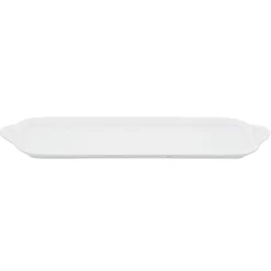 COLLECTION L BLANC Plat à cake 35 x 15 cm