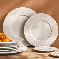 COLLECTION L FRAGMENT BLANC Assiette gourmet petit bassin 27.9 cm