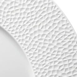 COLLECTION L FRAGMENT BLANC Assiette plate ronde 27,9 cm