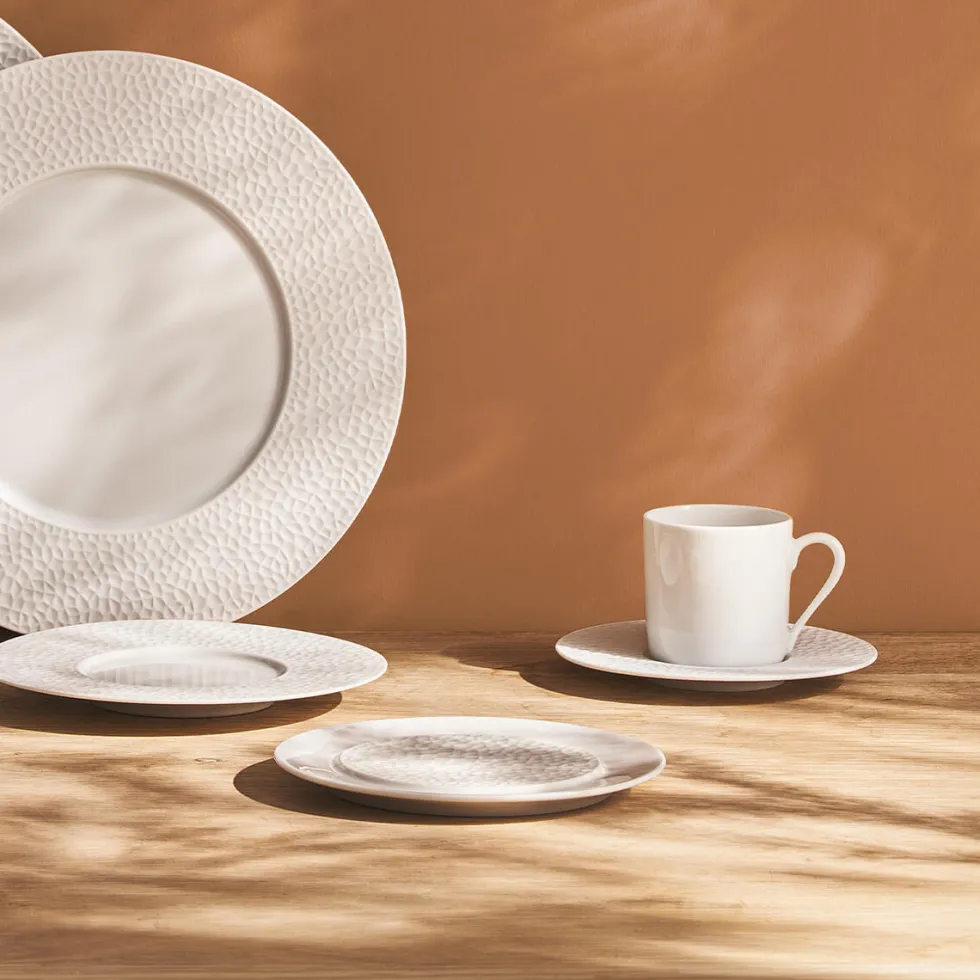 COLLECTION L FRAGMENT BLANC Assiette à pain 14 cm
