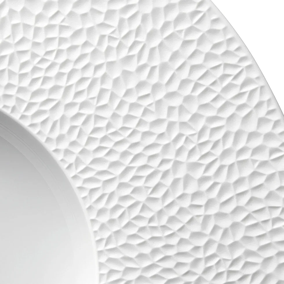 COLLECTION L FRAGMENT BLANC Assiette gourmet grand bassin 30 cm