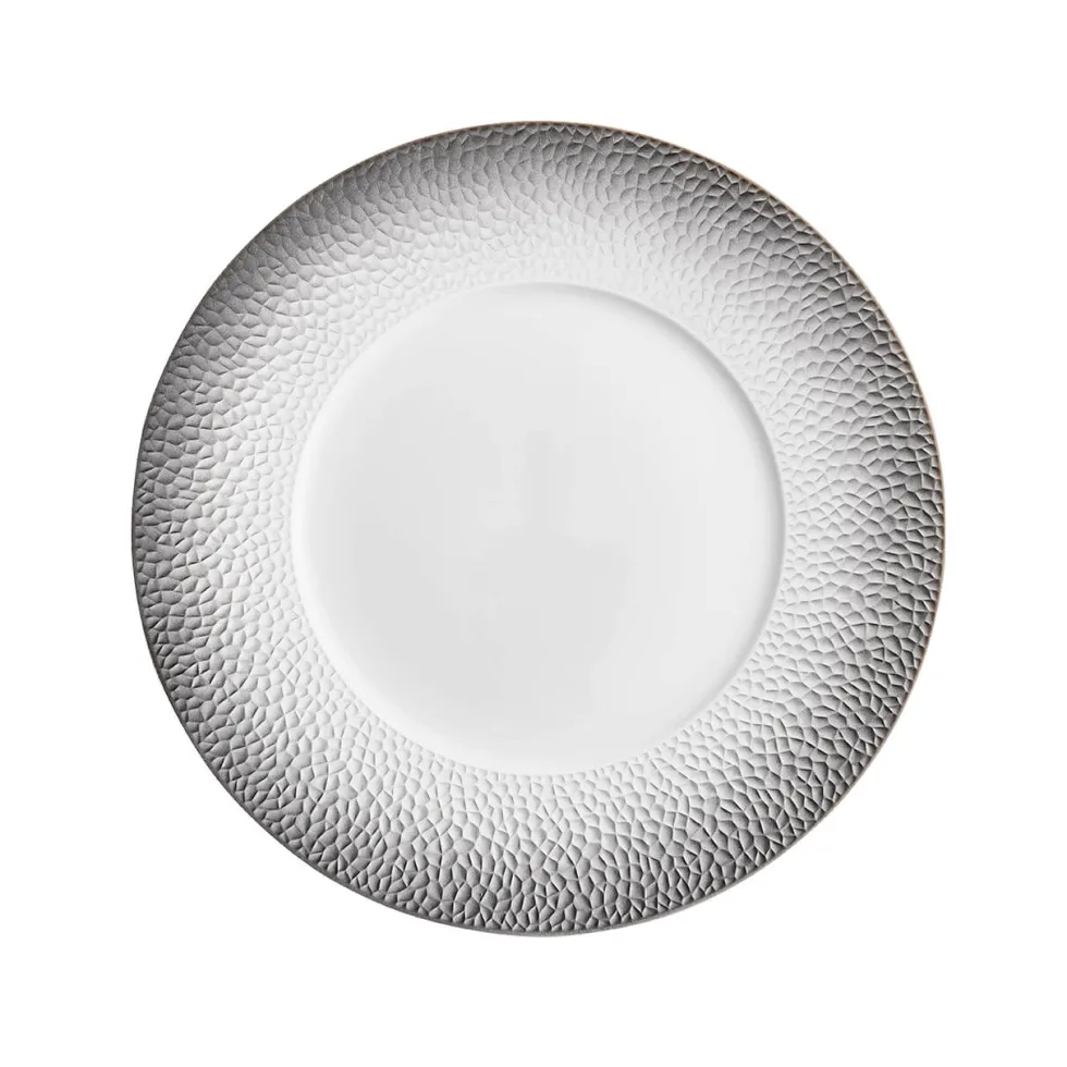 COLLECTION L FRAGMENT NOIR Assiette plate ronde 27,9cm