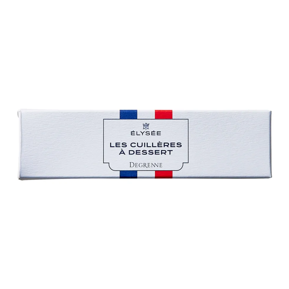 DEGRENNE ELYSEE Coffret 4 cuillères à café
