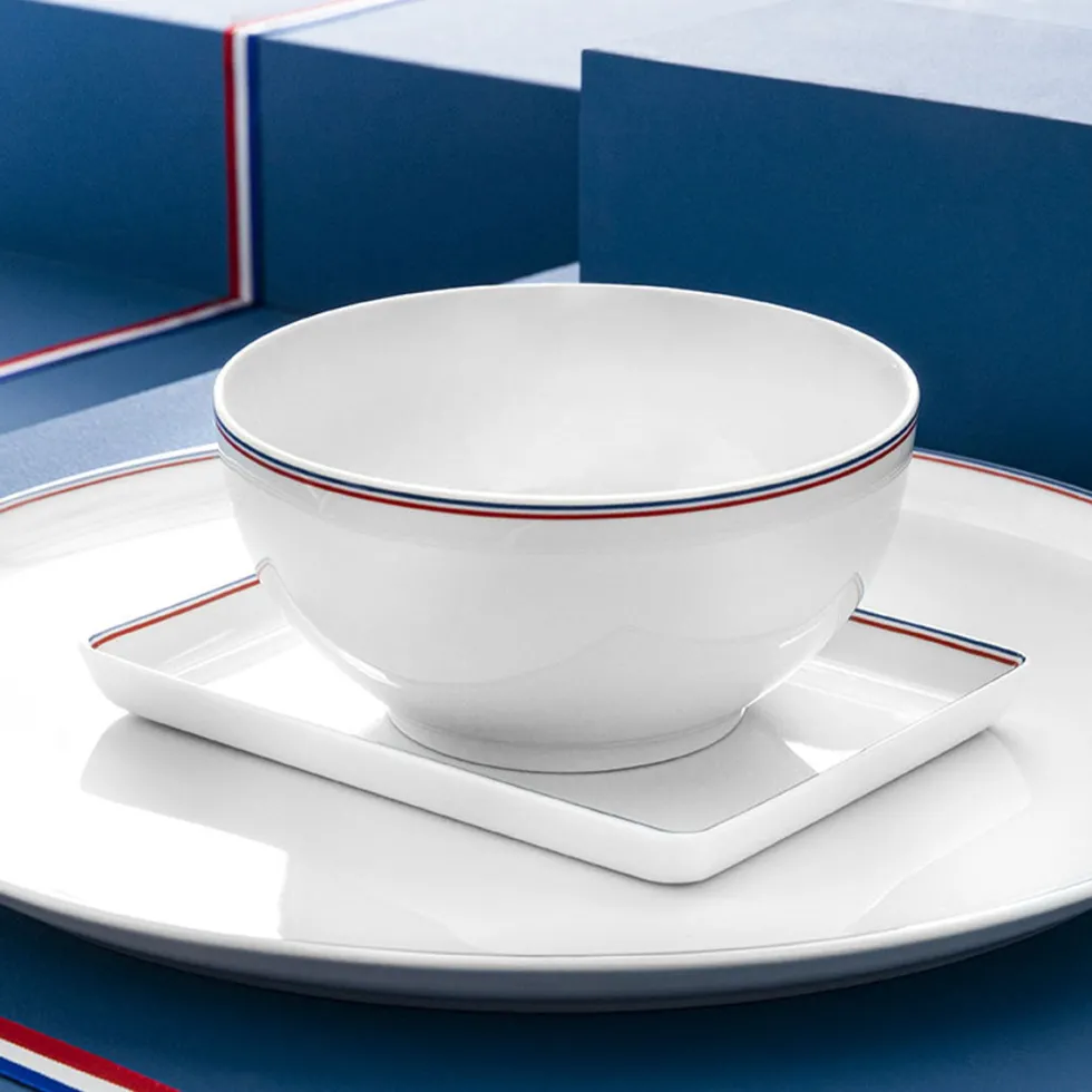 DEGRENNE ELYSEE Plat à tarte République française 31,5 cm