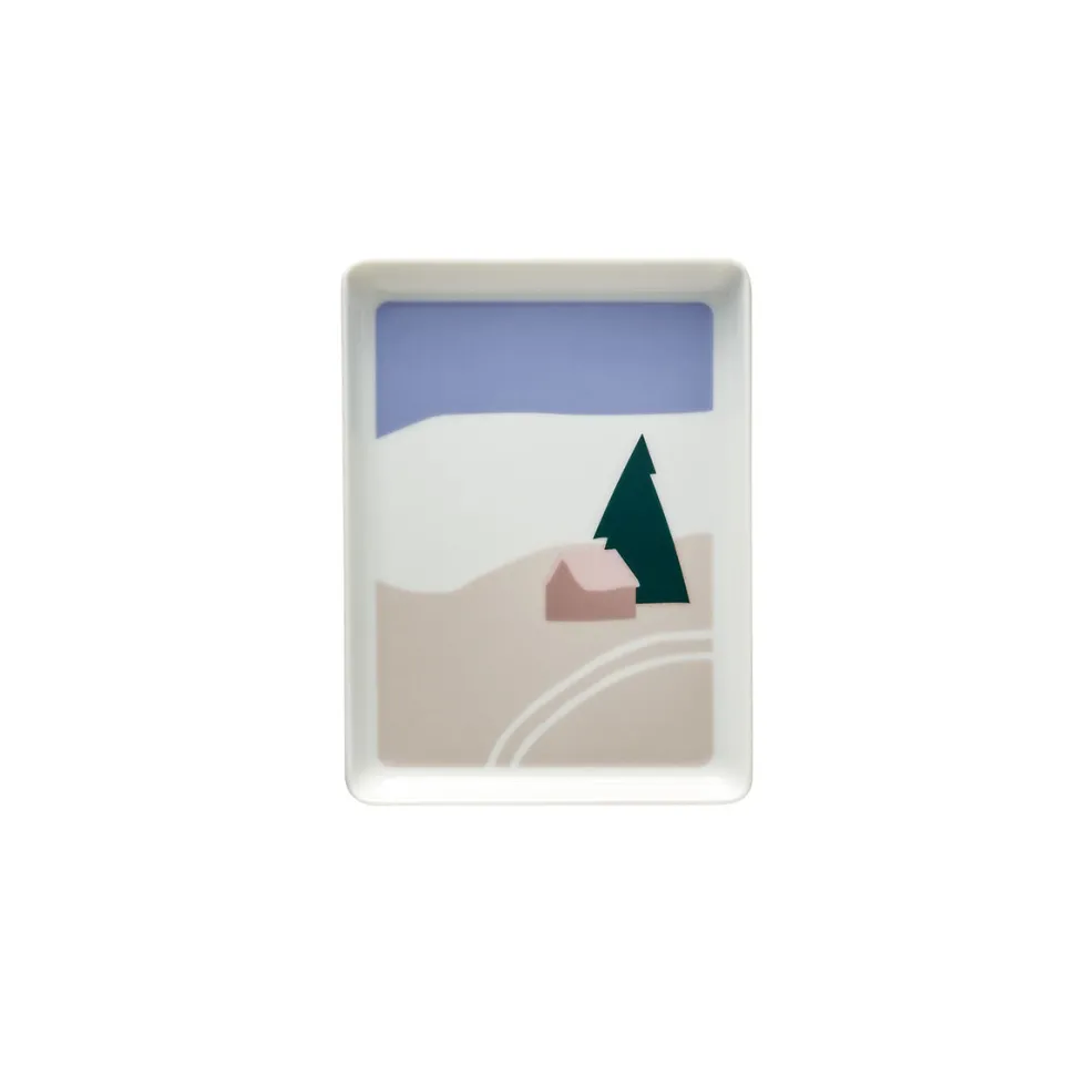 DESTINATION MONTAGNE Coffret 3 mini plats 16 x 12 cm