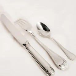 EMPIRE MIROIR Couteau à dessert manche orfèvre lame unie