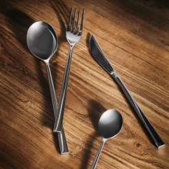 FUSE MIROIR Couteau de table monobloc lame scie
