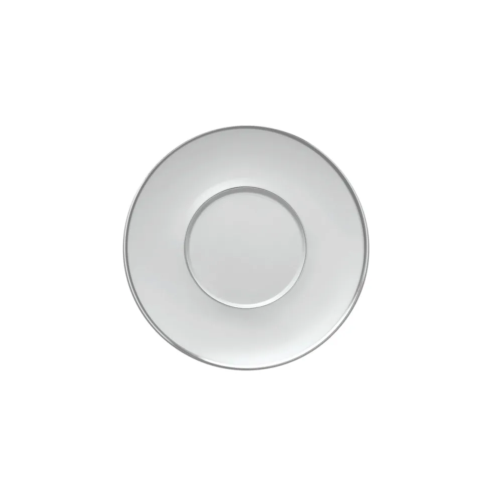 GALON PLATINE Soucoupe à déjeuner 18 cm