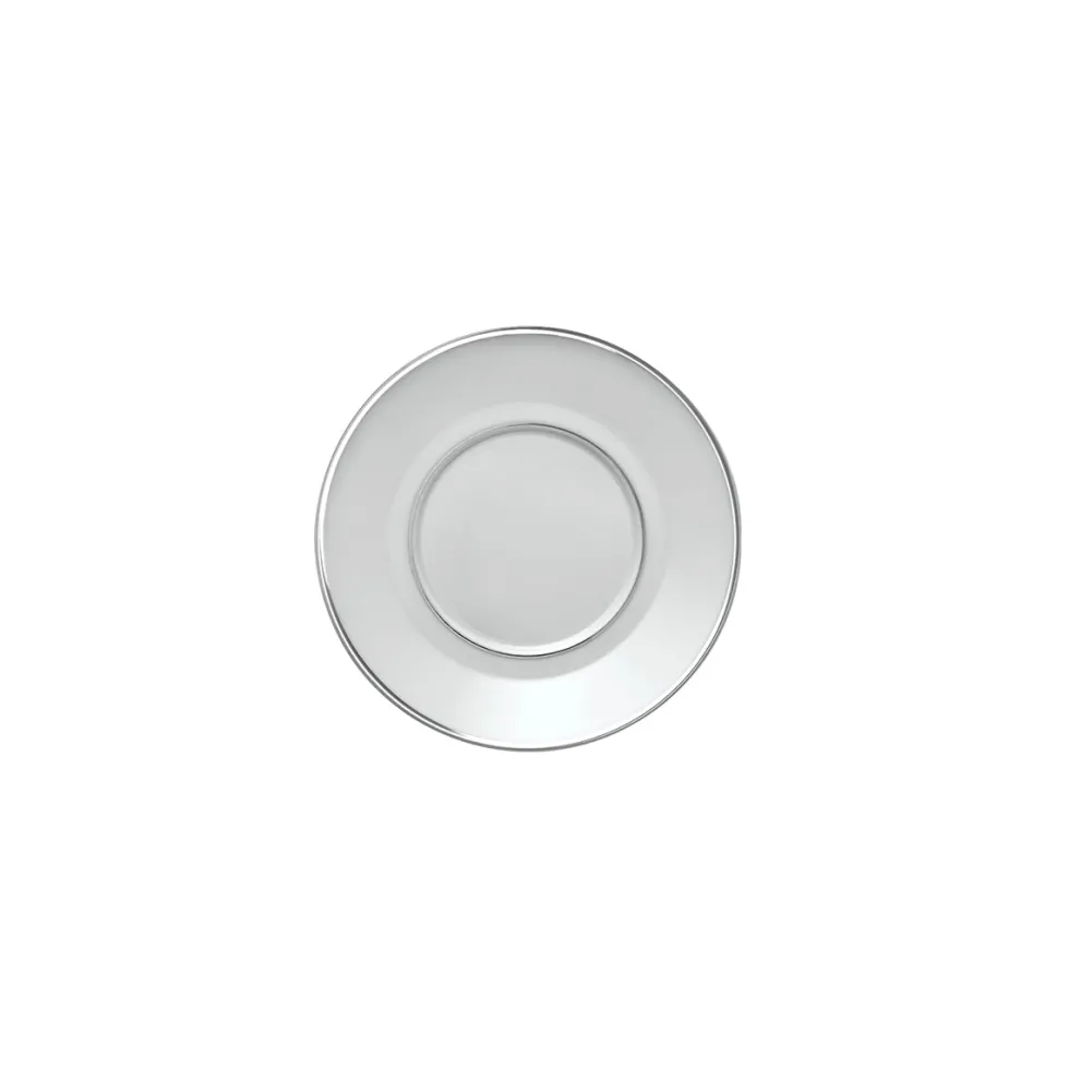 GALON PLATINE Soucoupe à thé/café 15 cm