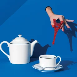 GALON PLATINE Tasse à thé/café 25 cl