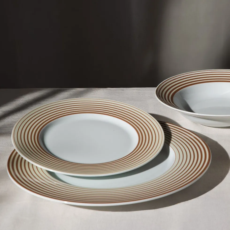 HYPNOSE BRUN Assiette coupe