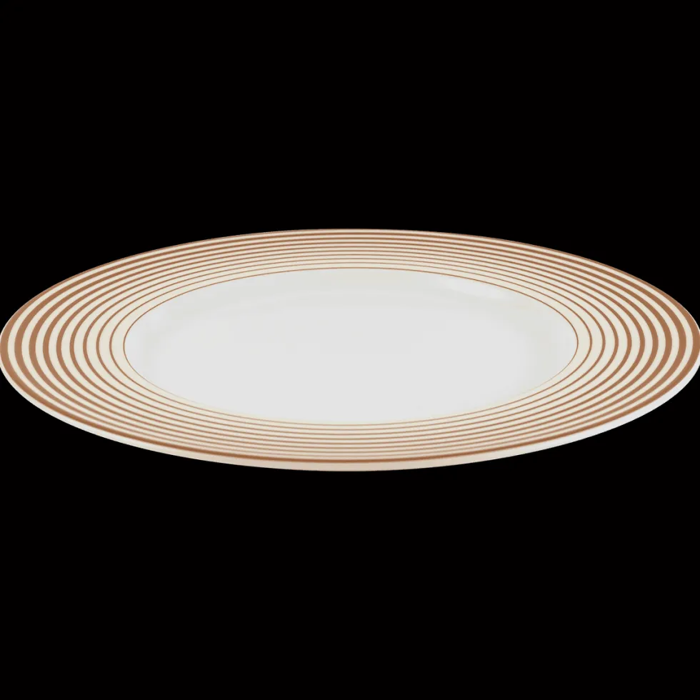 HYPNOSE BRUN Assiette plate