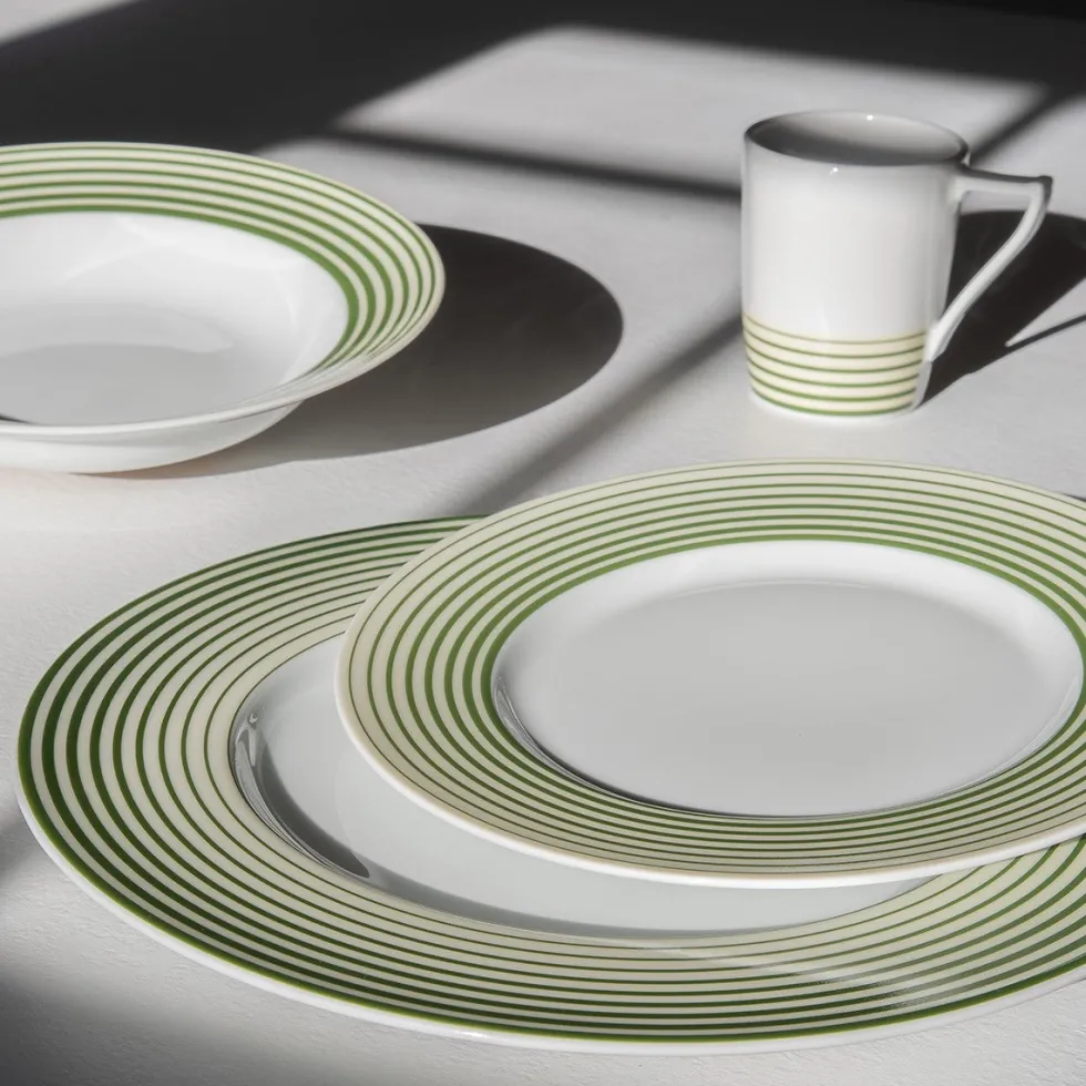 HYPNOSE VERT Assiette plate