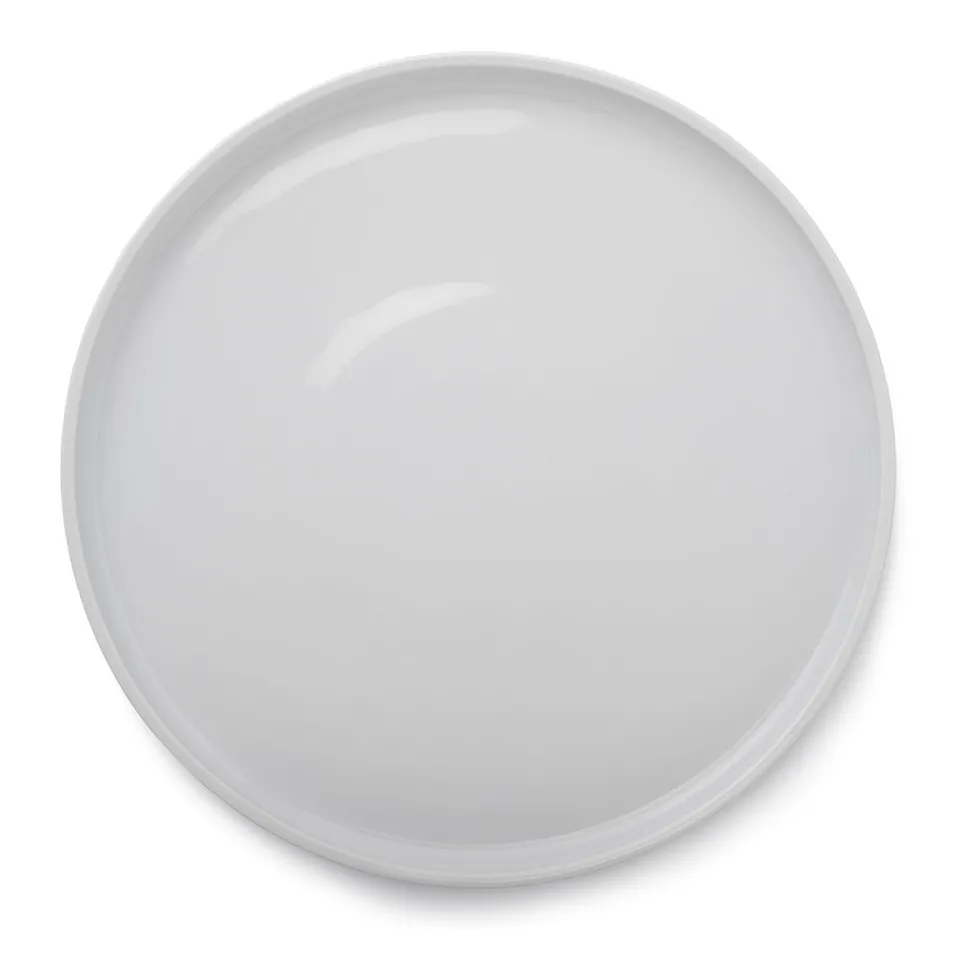 LA VAISSELLE DE L'ECONOME BLANCHE Coffret 4 assiettes 24 cm