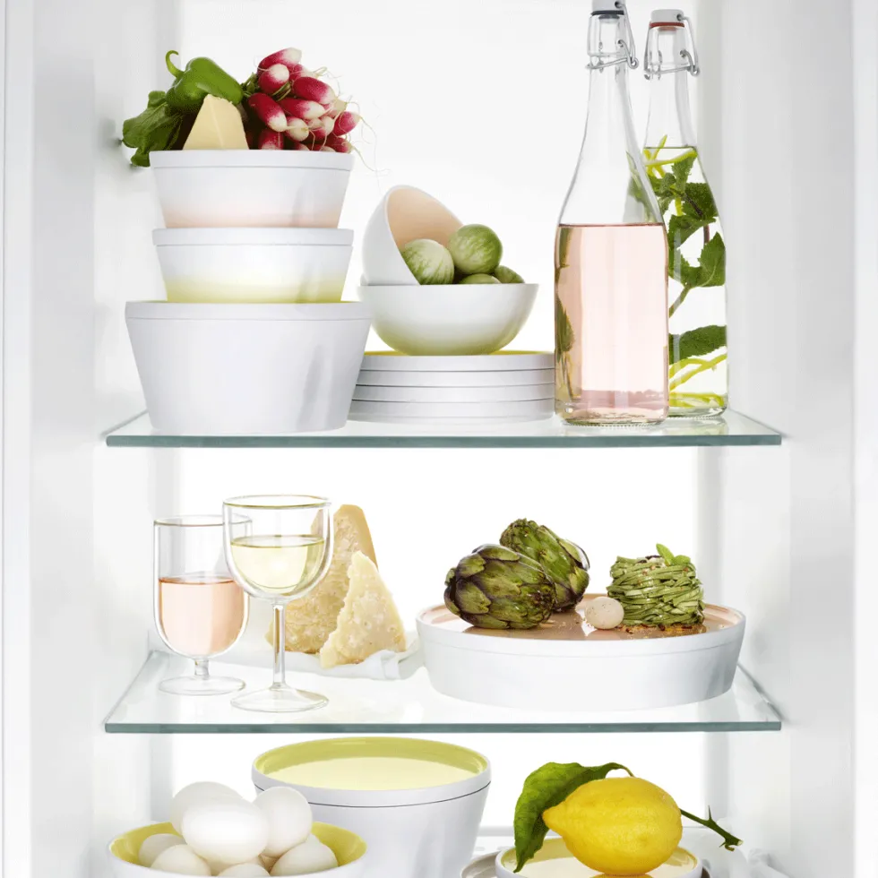 LA VAISSELLE DE L'ECONOME BLANCHE Coffret 4 assiettes 24 cm