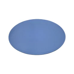 MODULO NATURE BLEU GALET assiette de présentation ronde 31.5 cm