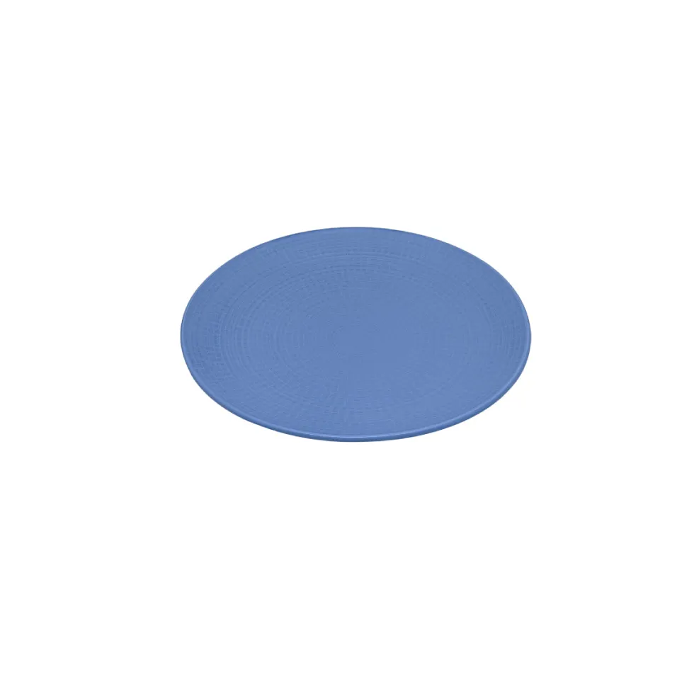 MODULO NATURE BLEU GALET assiette à dessert ronde 21 cm
