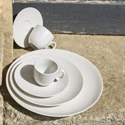 MODULO NATURE KAOLIN Assiette à dessert 21 cm