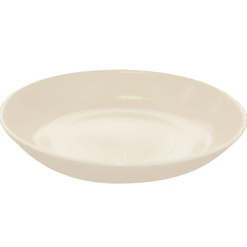 MODULO NATURE KAOLIN Grande assiette creuse 21 cm