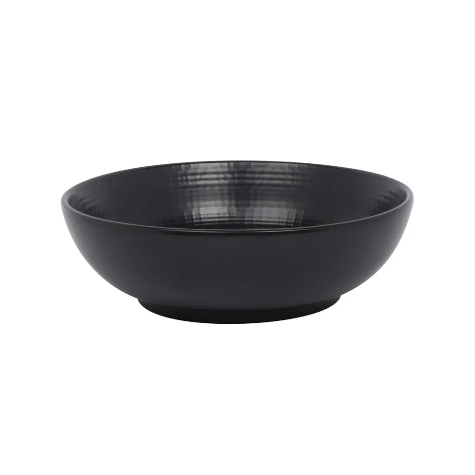 MODULO NATURE PIERRE DE LAVE Petite assiette creuse 17,7 cm