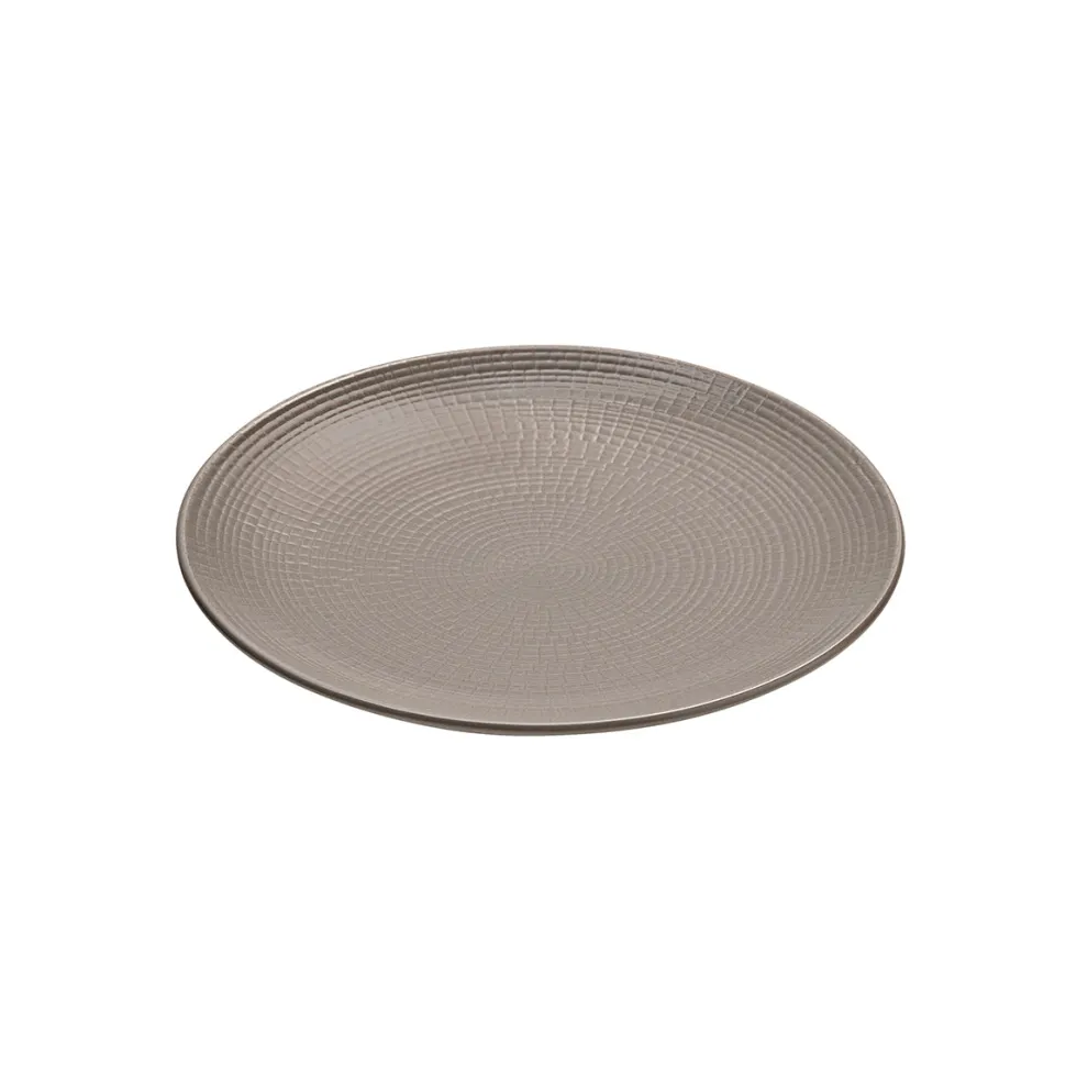 MODULO NATURE TERRE D'OMBRE Assiette à dessert 21 cm