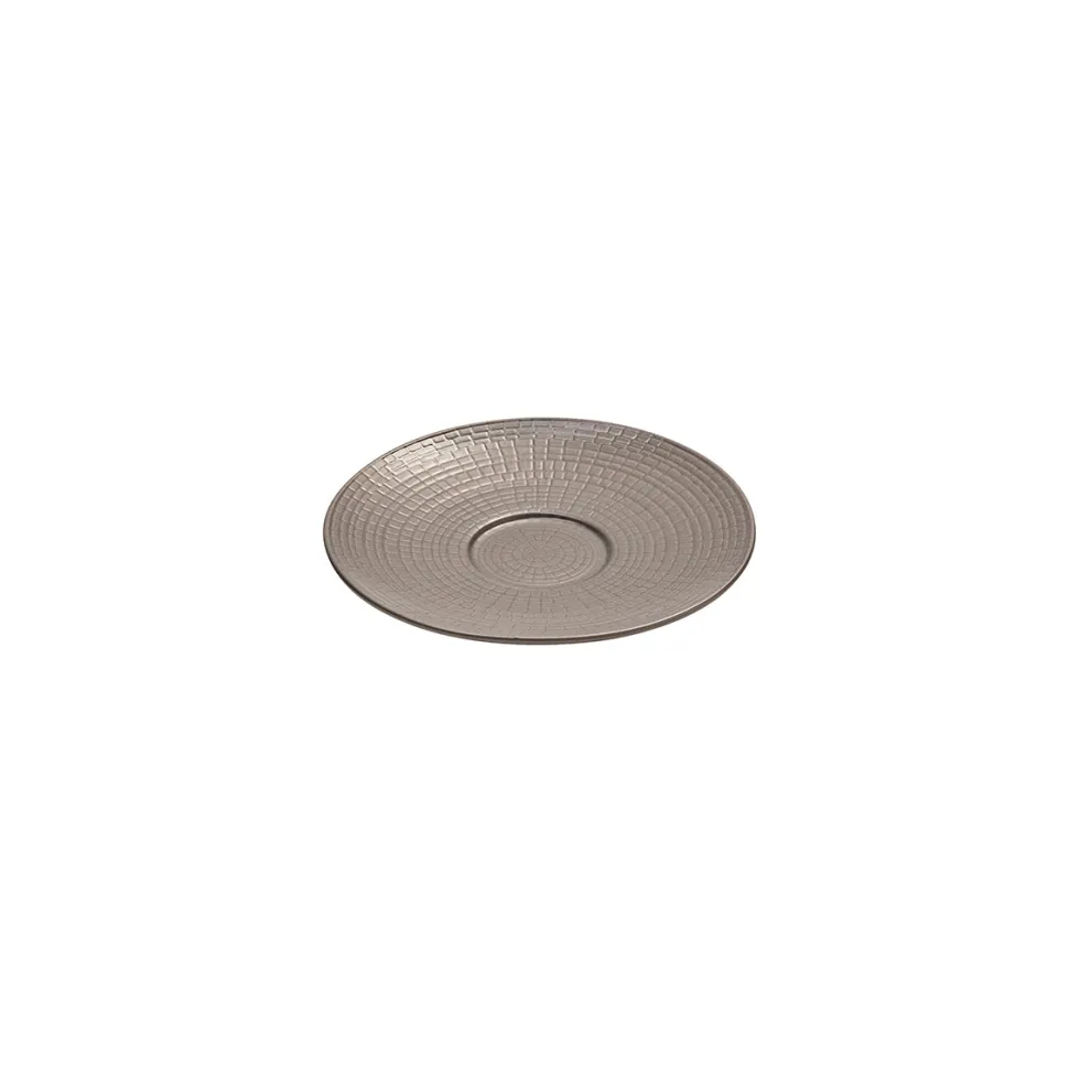 MODULO NATURE TERRE D'OMBRE Soucoupe à café/expresso 12,5 cm