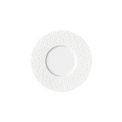 PERLES DE ROSEE BLANCHES Soucoupe à thé/café 15,8 cm
