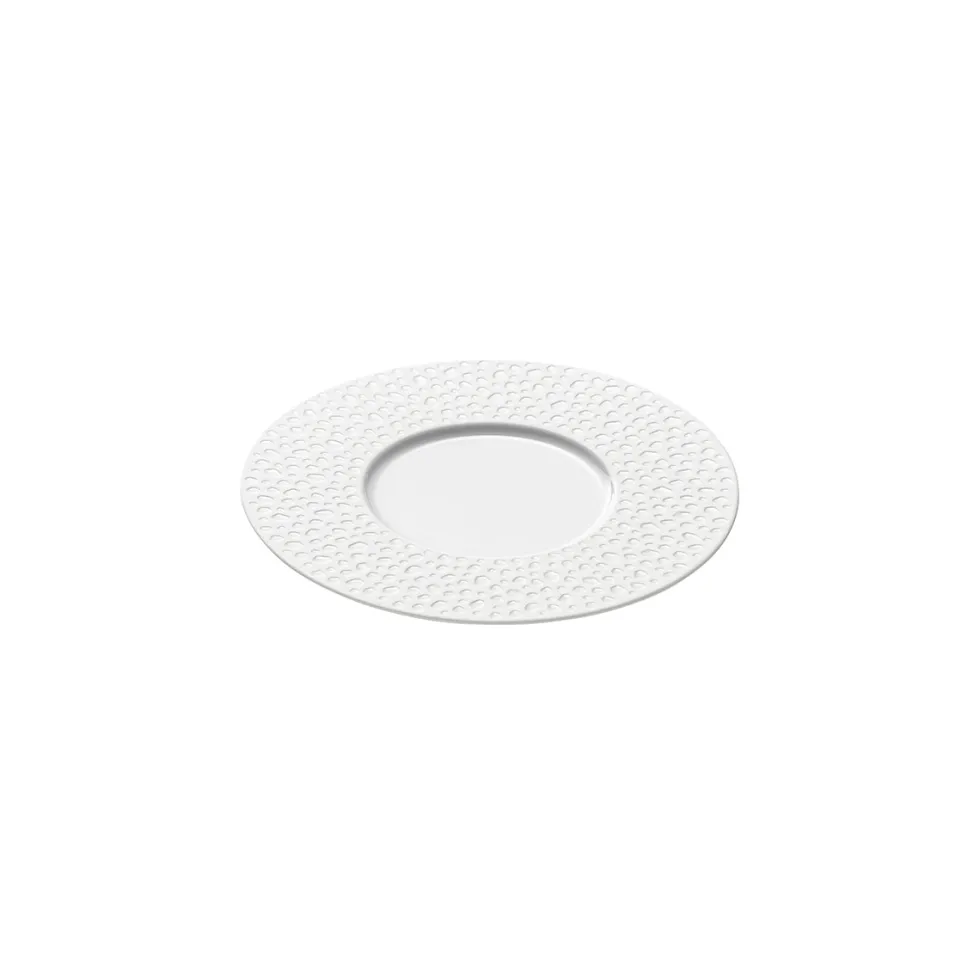 PERLES DE ROSEE BLANCHES Soucoupe à thé/café 15,8 cm