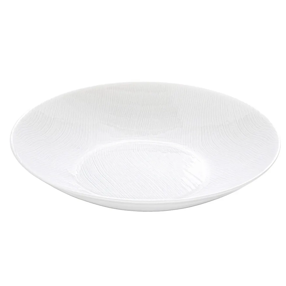 RIVAGE BLANC Assiette coupe ronde 24cm