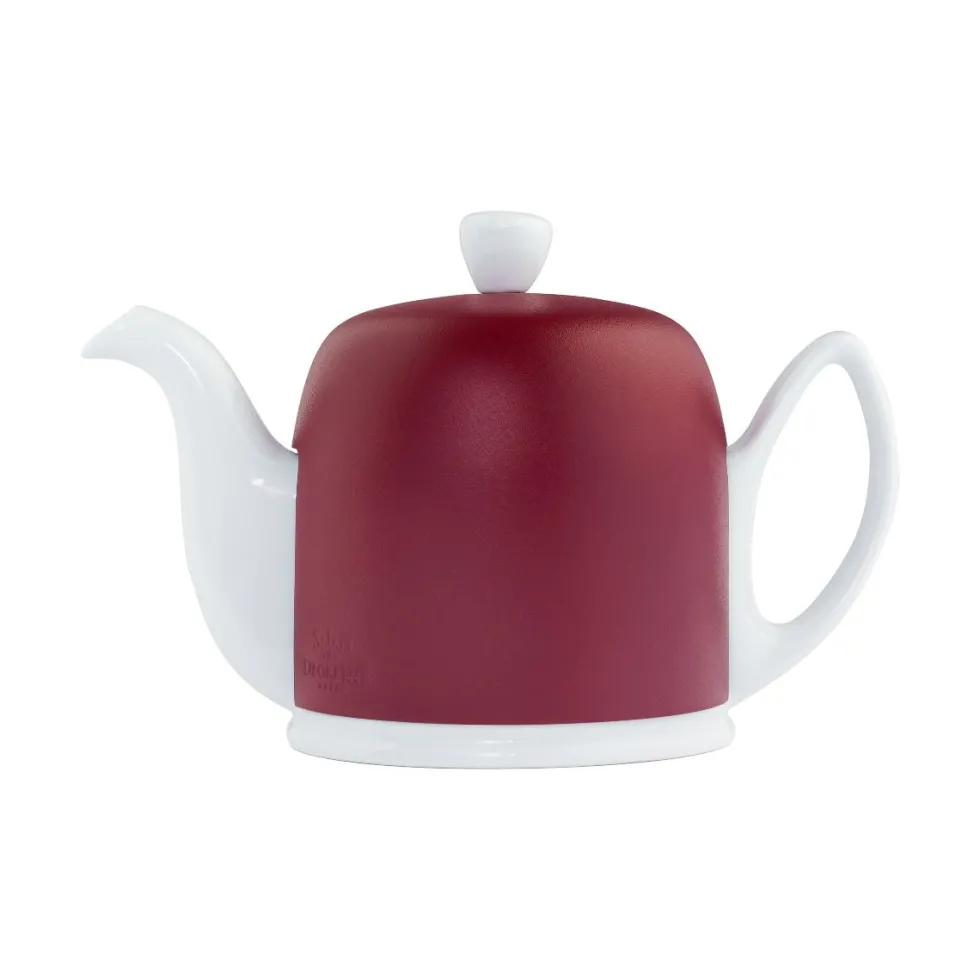 SALAM MINERALE Théière 4 tasses cloche bordeaux