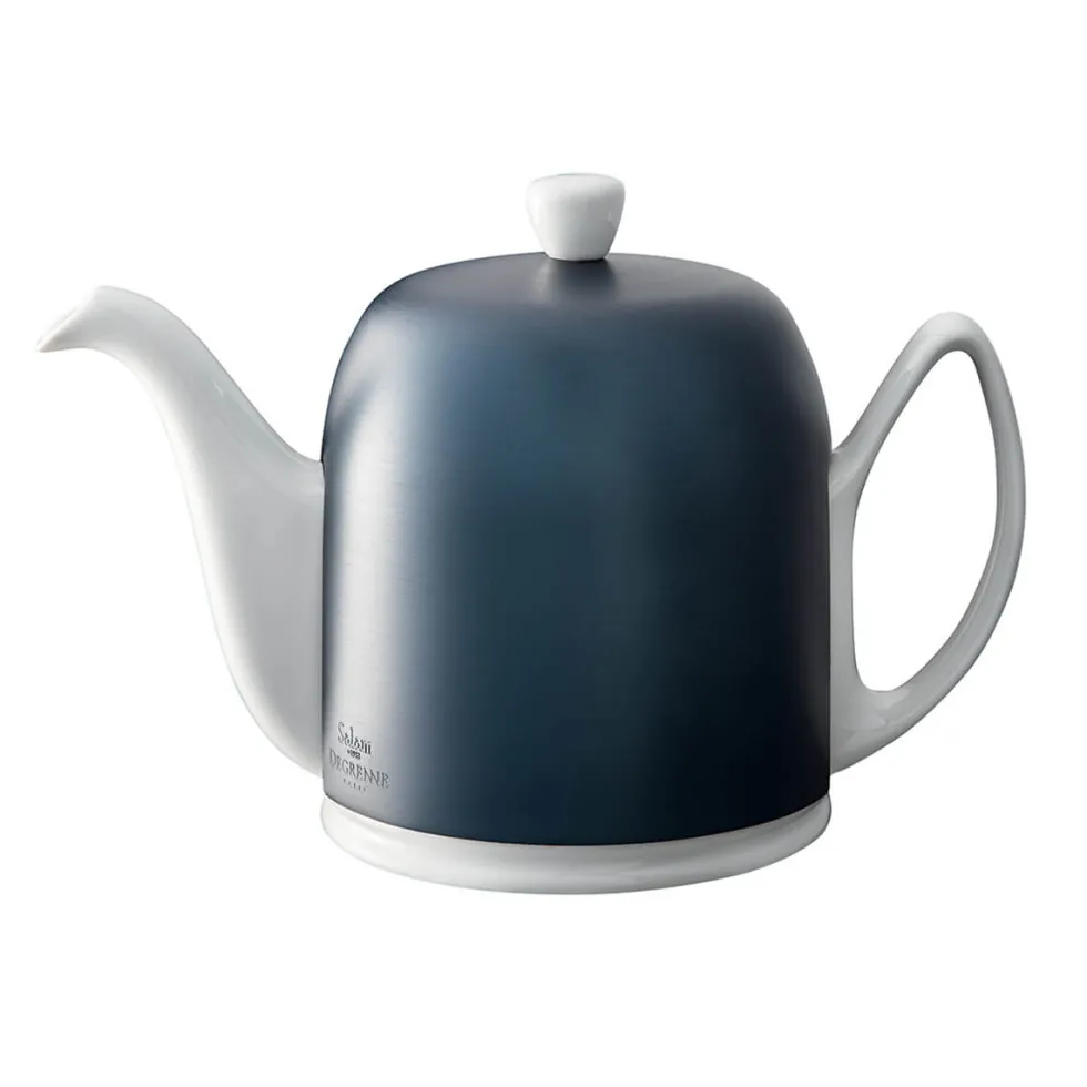 SALAM MINERALE Théière 6 tasses cloche cobalt
