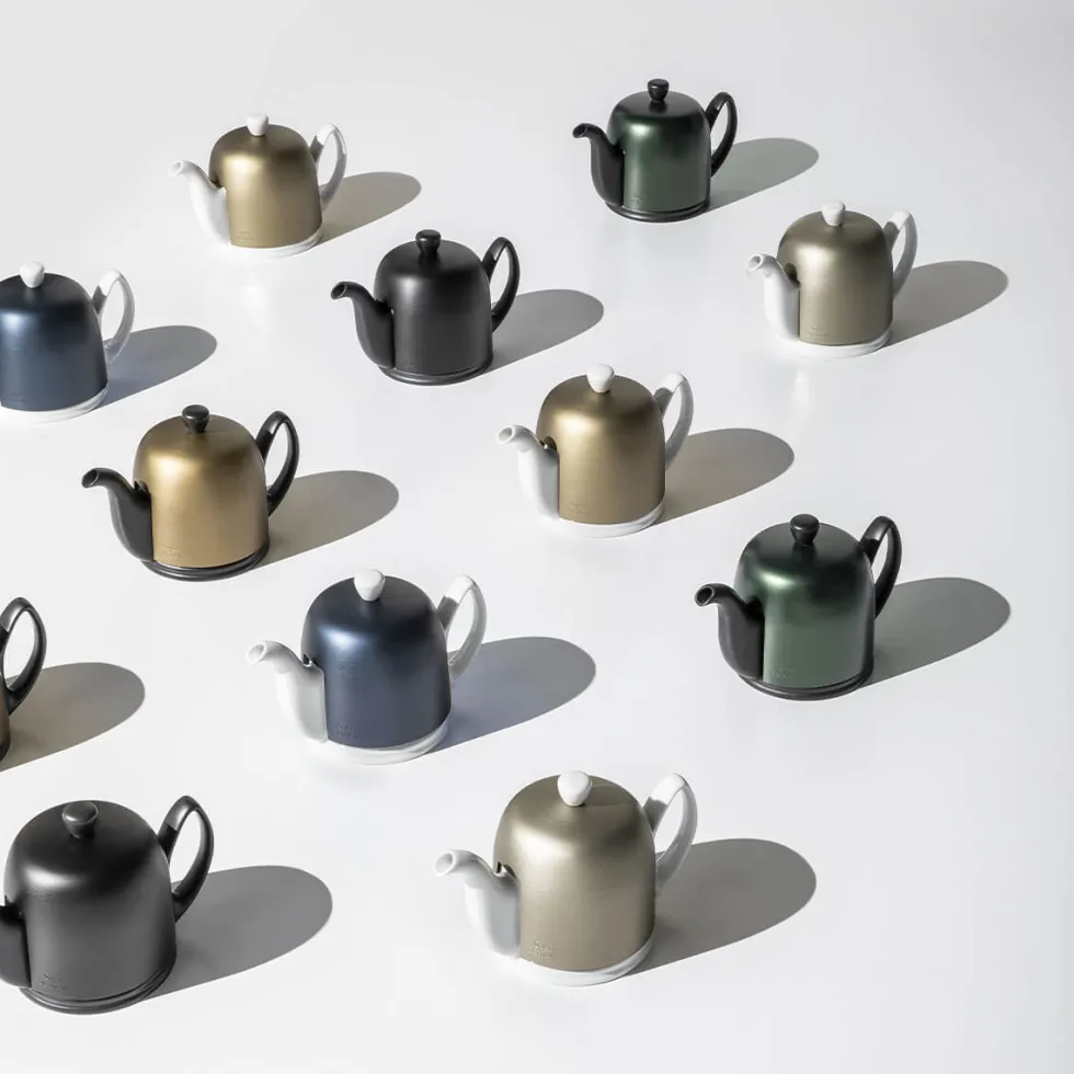 SALAM MINERALE Théière 6 tasses cloche bronze