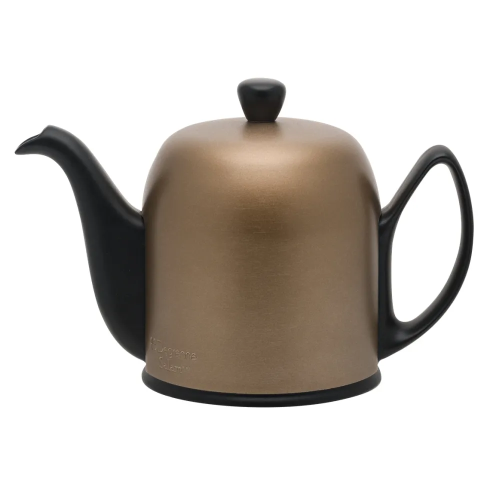 SALAM MINERALE Théière cloche bronze