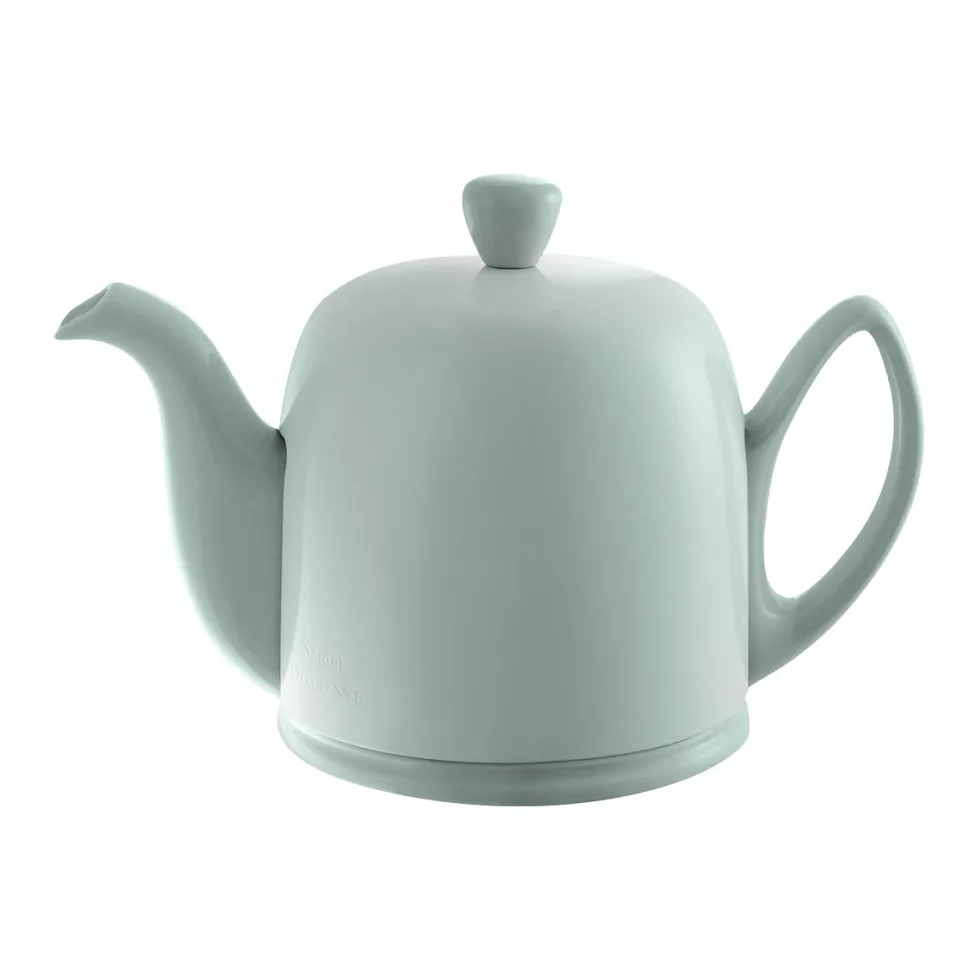 SALAM MONOCHROME Théière 4 tasses cloche vert amande
